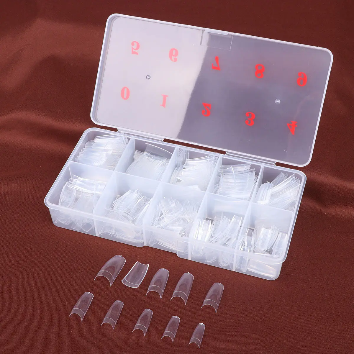 1000Pcs Armor Patch Ultrathin False Nail Tips Fake Nails Piece Easy to Shape Removable Manicure Tool Nail Accessories for Women