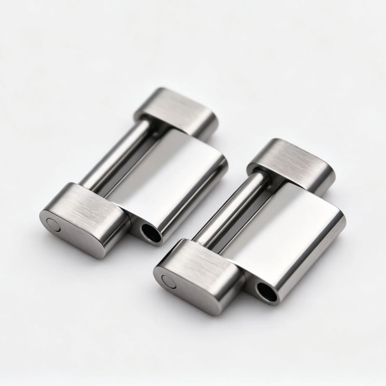 904L Stainless Steel 1/2 Link for RLX Oyster Bracelet, Precision Fit Half Link for Submariner GMT Datejust Dayton, Watch Parts