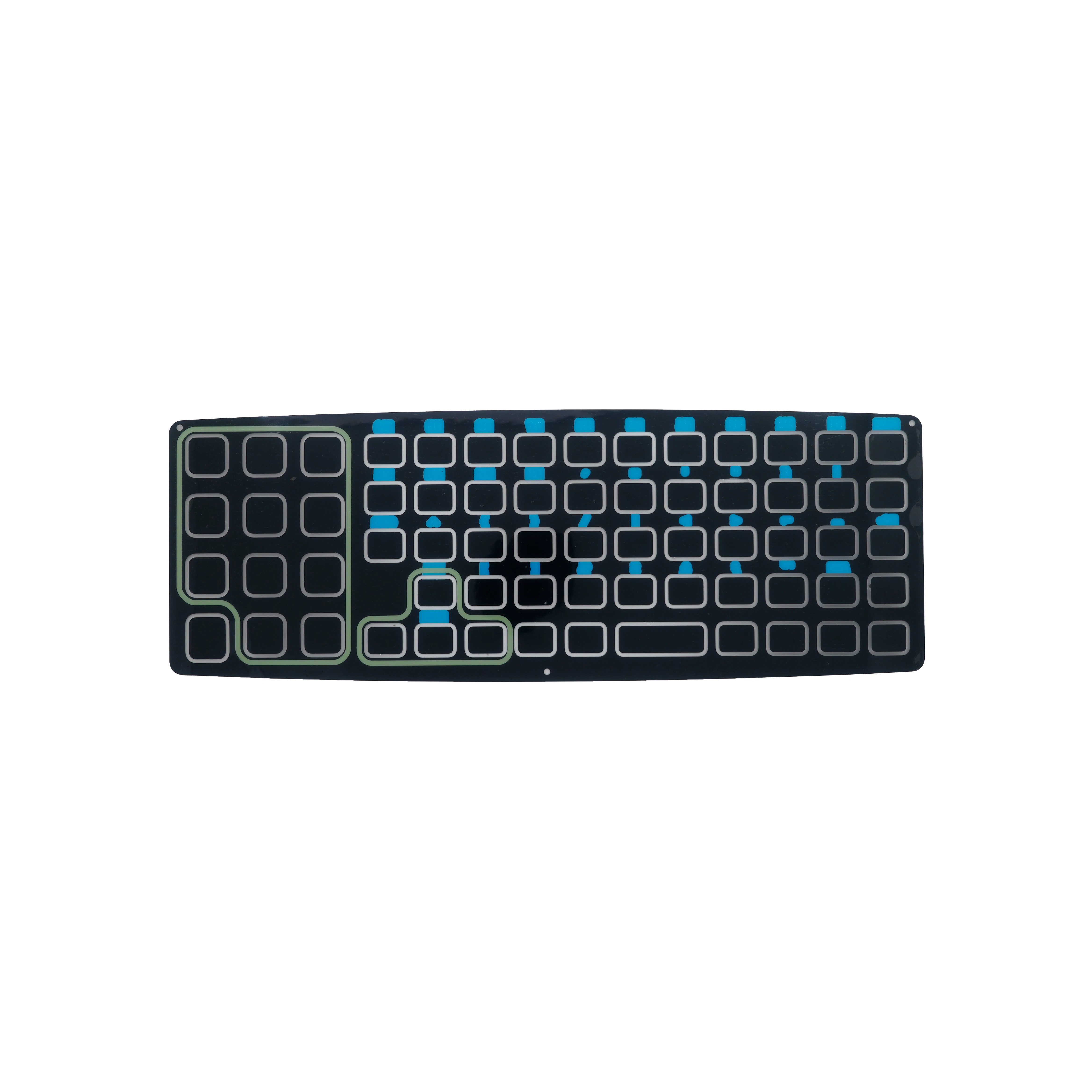 3PCS Keypad Overlay set for Zebra Symbol VC5090 (Half Size)