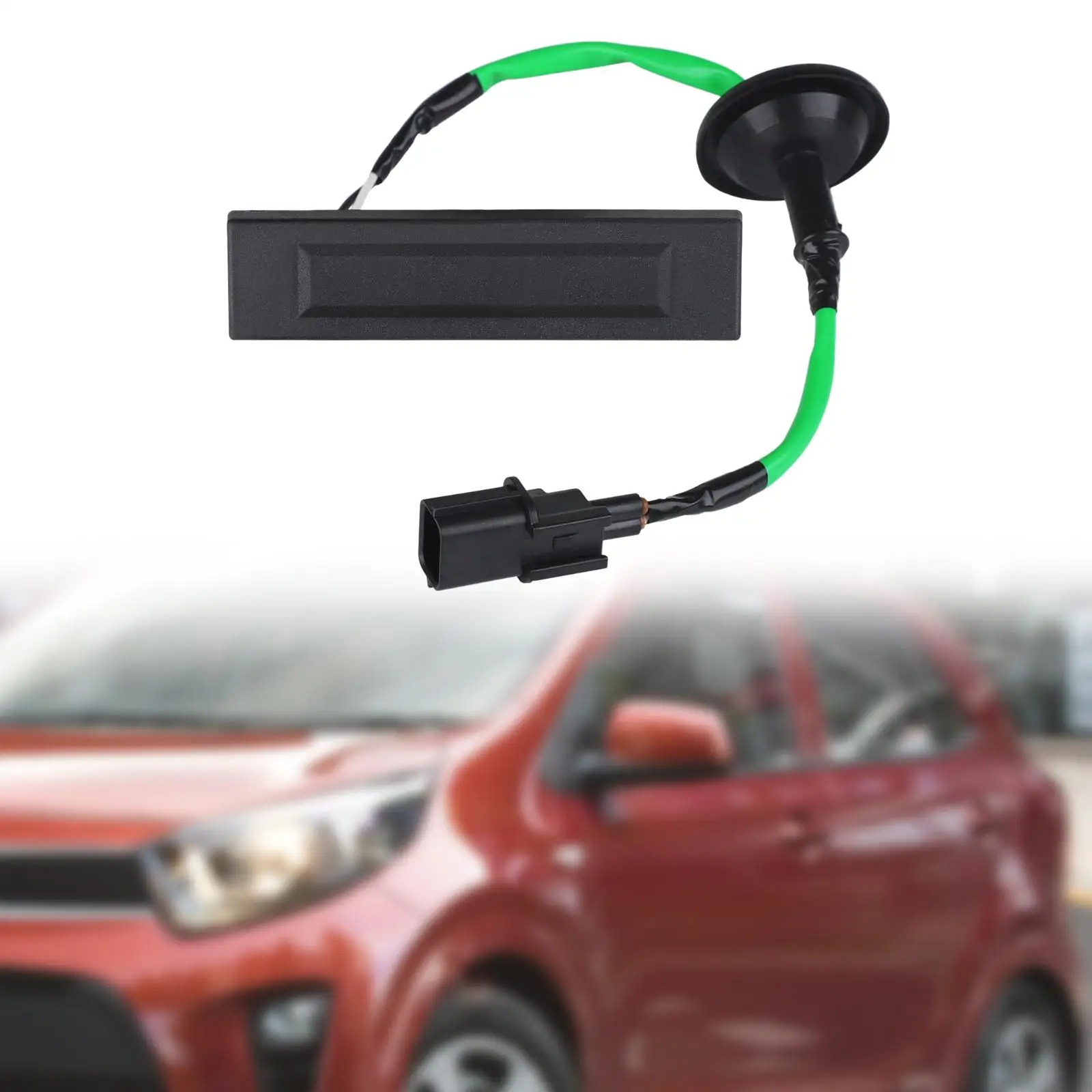 

Trunk Lid Lock Handle Button 81260-g6000 Easy to Install Car Accessory Premium Assembly Tailgate Switch Replace for Rena