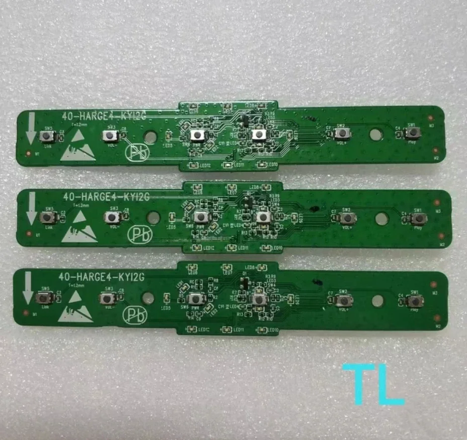 Original replacement Bluetooth speaker button board For JBL Charge4 GG TL  repair accessories