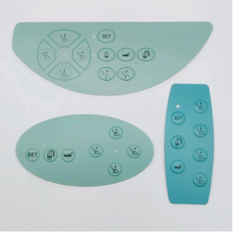 Dental Accessories Chair Main Switch Key Button Film Control Panel Stickers PVC Self-adhesive Label Dental Accessories Dentist