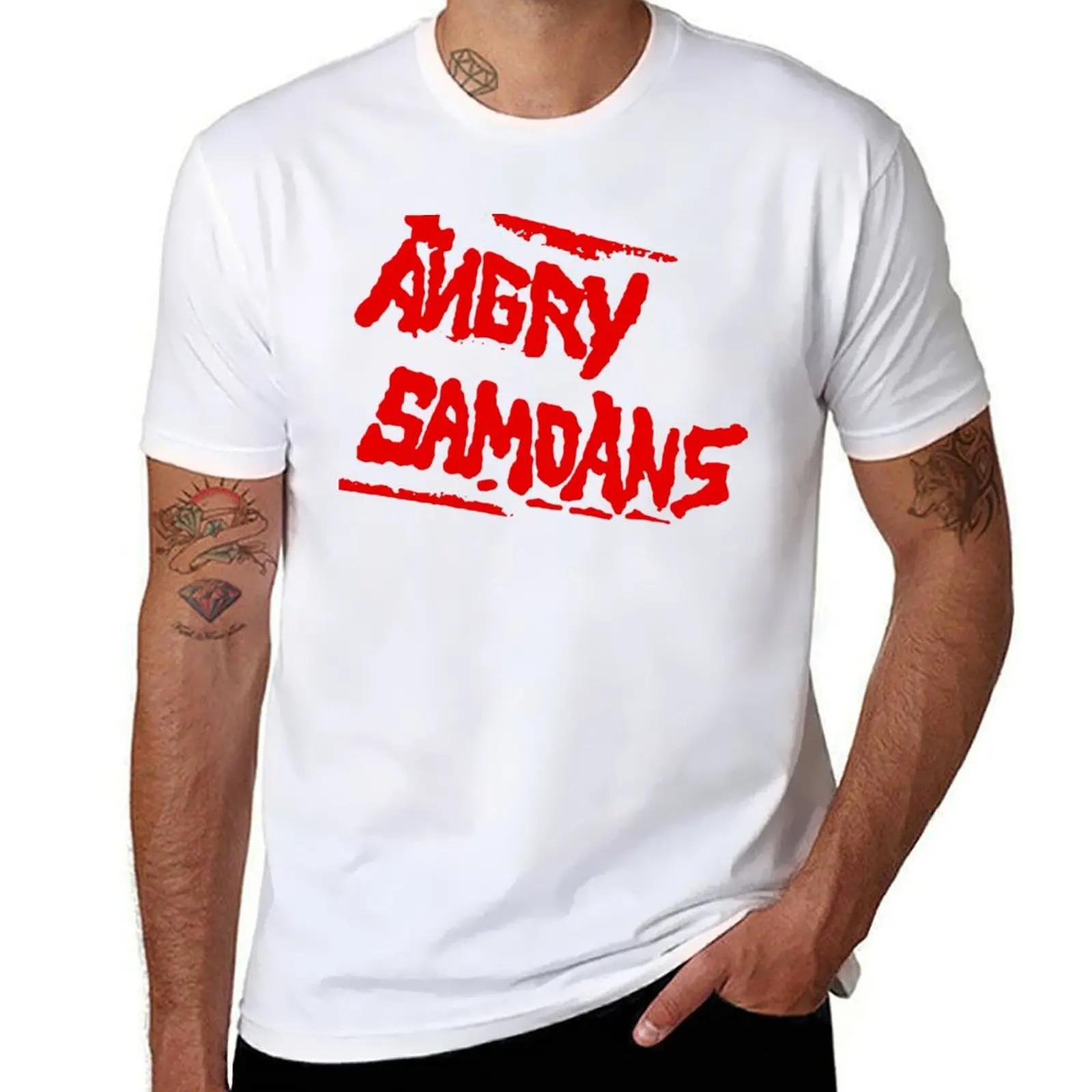 

ANGRY SAMOANS T-Shirt anime t shirts for man man t shirts graphic T-Shirt