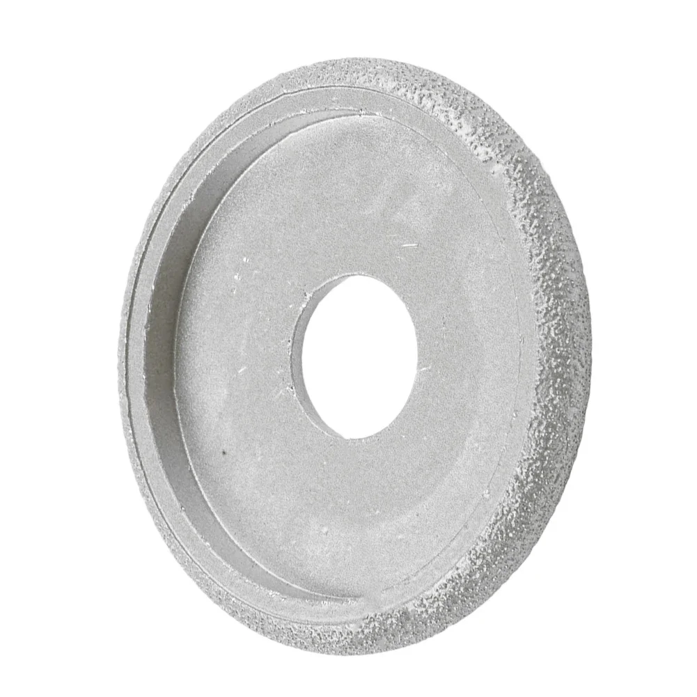 

3inch Stone Edging Wheel Round Dry Vacuum Brazed Grinding Wheel Demi-bullnose Granite Tile Ceramic Trimming Grinding Disc