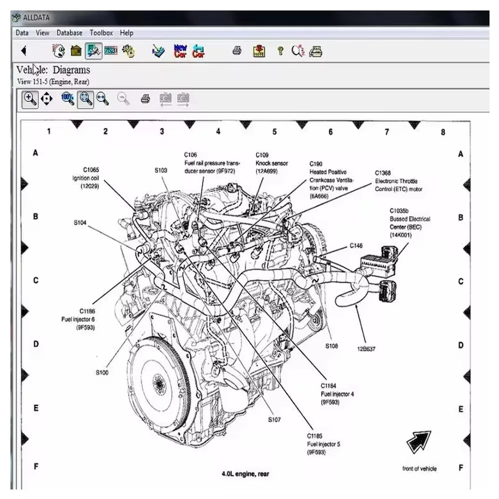 2024 Hot Newest alldata Auto Data Repair Diagram Software alldata 10.53 software Alldata cars accessories auto diagnostic tools