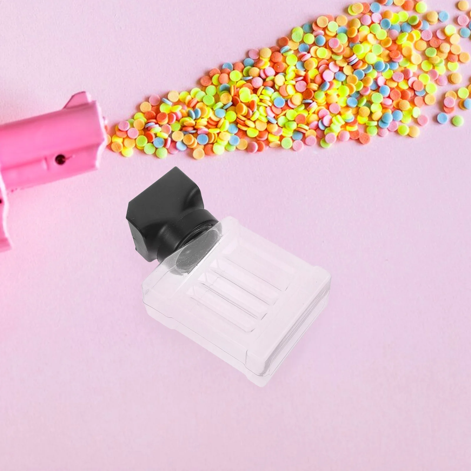 حاوية خرز بلاستيكية، زجاجة مربعة، سعة كبيرة، حامل تخزين قابل لإعادة الاستخدام، زجاجة عرض شفافة لتخزين الخرز الصغير