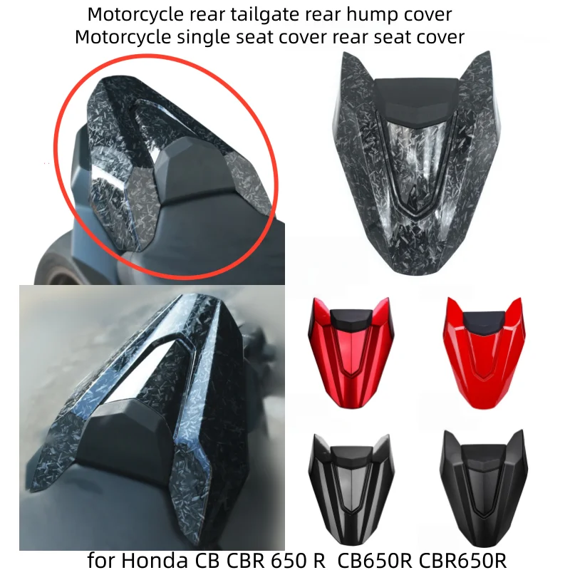 

Motorcycle Rear Cover Hump Passenger Seat Cover for Honda CB CBR 650 R CB650R 2018-2023 CBR650R 2018-2023