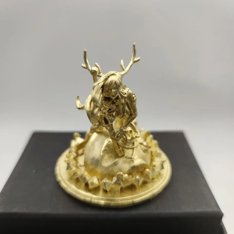 KINGDOM DEATH Knight Antler Maid Nude Figure - Brass GK Collectible Statue