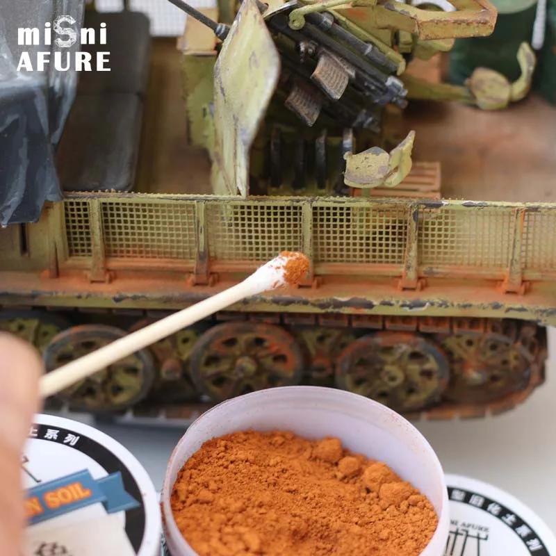 Old Powder Distress Color Powder Chariot Scenario Effect Powder Miniature Model Coloring
