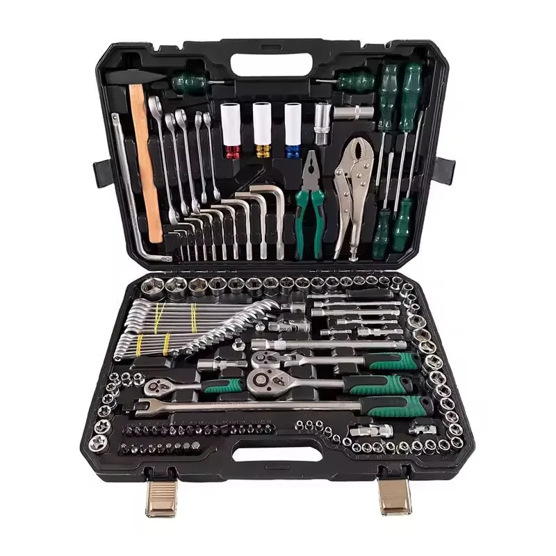 

High Quality 142-Piece Premium Tool Set Collection Life Work Home Toolboxes Essentials