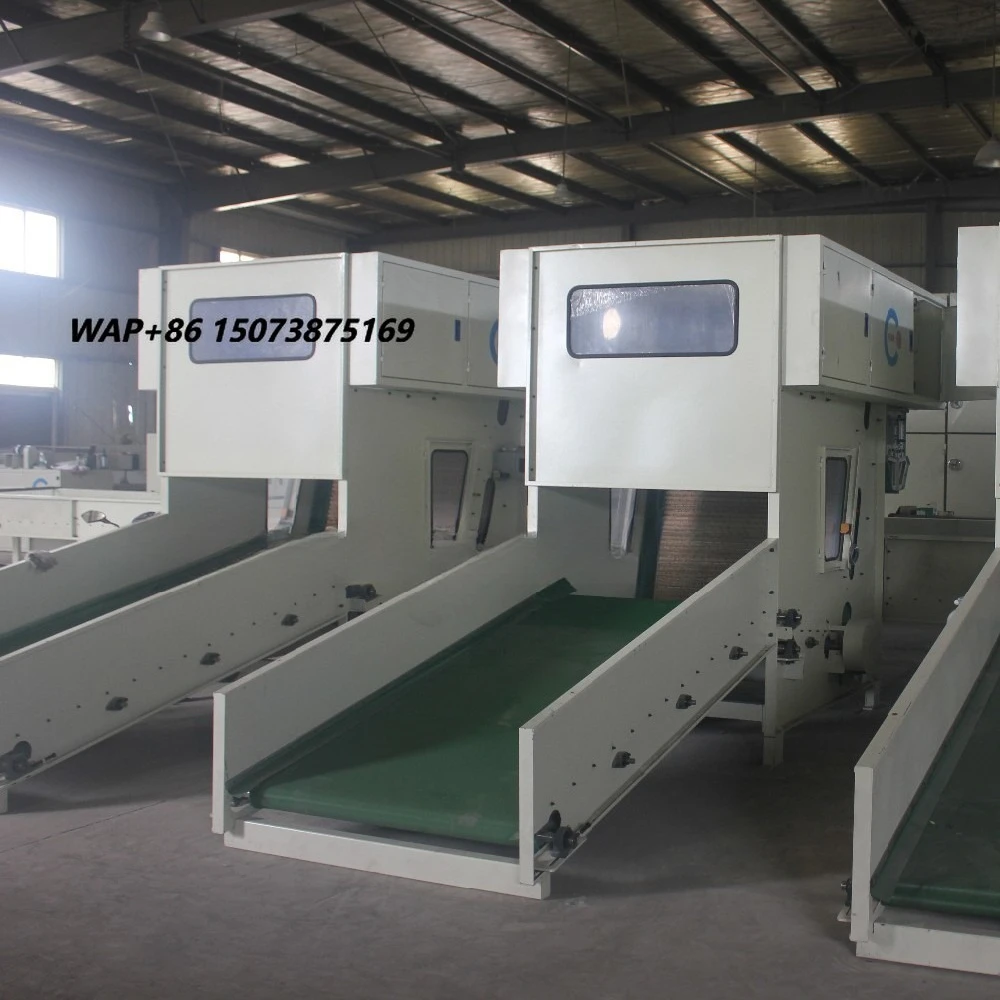Spinning Production Line Non-glue Production Equipment Carpet Equipment New Electronic Weighing Bag Opener