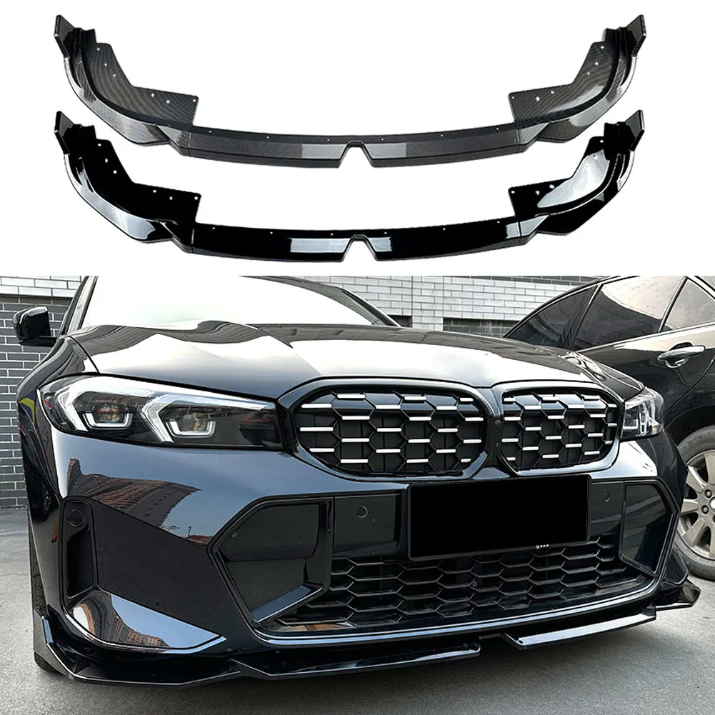 

3 Stage Front Lip Splitter Spoiler Side Lower Splitters Body Kit For BMW 3 Series G20 LCI M Sport 320i 325i 2023+MP