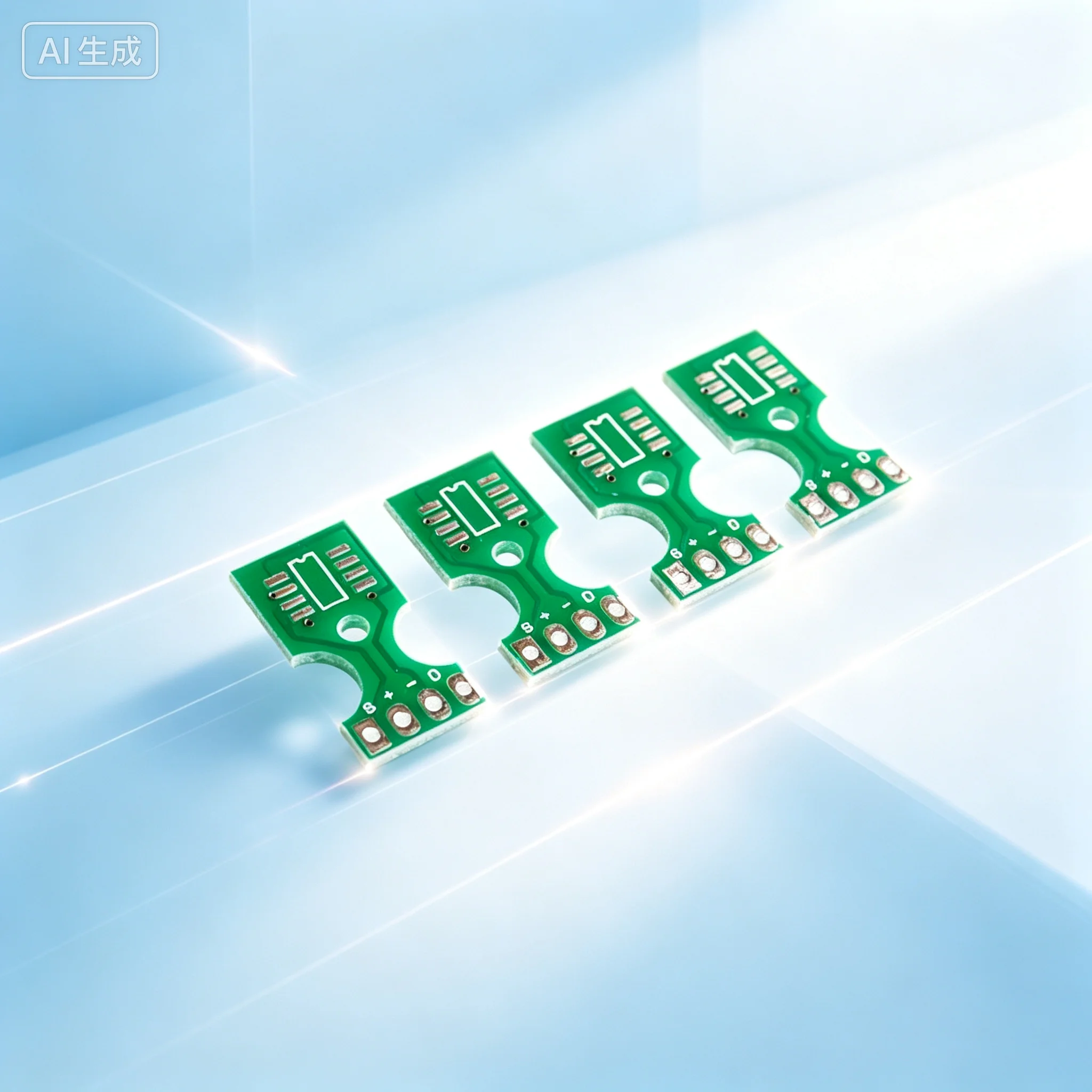 Adapter PCB Board for SHT10 SHT11 SHT15,Humidity & Temperature Sensor Interface Base Board  10pcs
