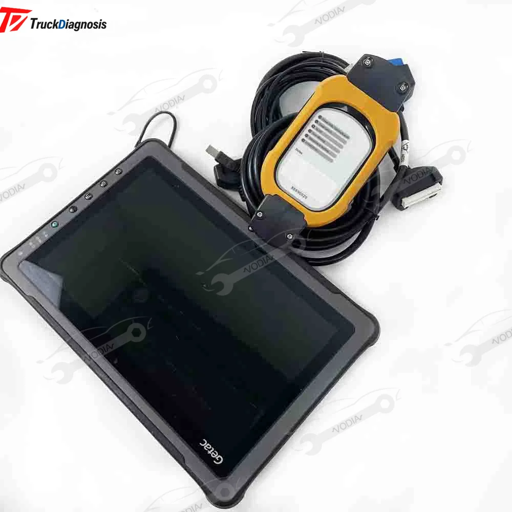 for VCADS 88890180 diagnostic scanner 88890020 truck diagnostic tool with toughbook F110TABLET 2.8.241 in development model