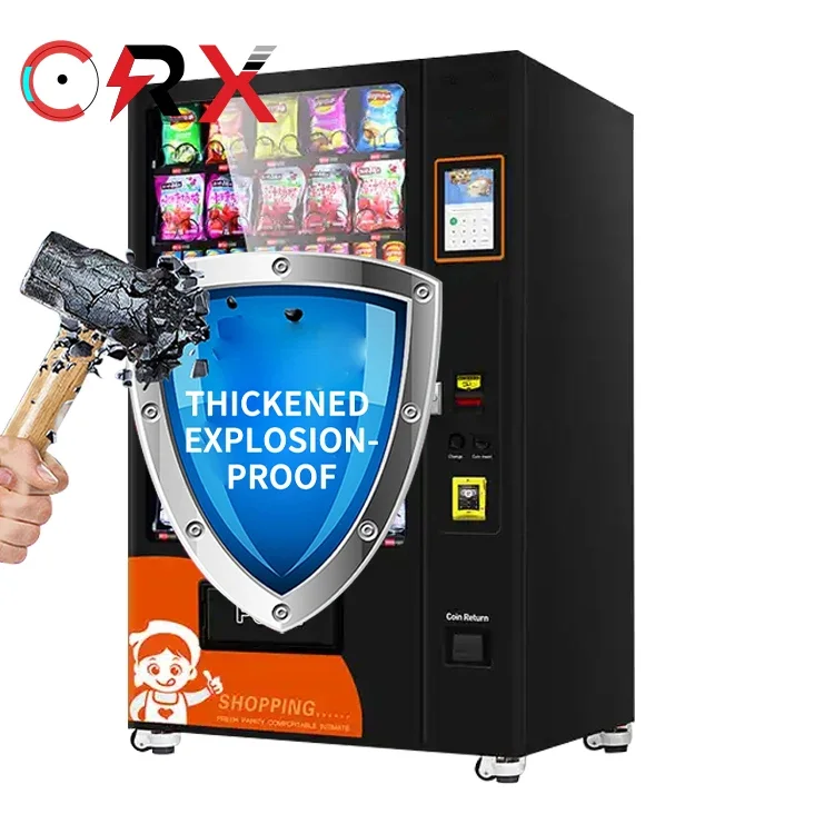 Distributore automatico di soda Distributore automatico refrigerato per snack per le vendite