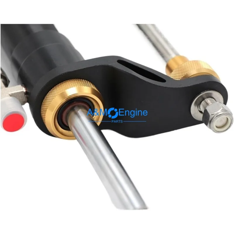 Outboard Motor Marine Hydraulic Steering System with Rudder Pump Cylinder and Compatible 90HP ZA0301