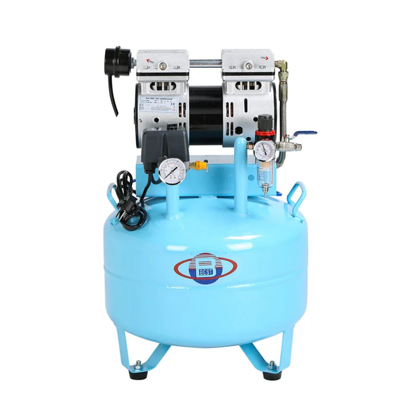 Small Air Compressor Oil-free Silent Air Pump High Pressure Industrial Air Compressor Portable Woodworking Air Pump