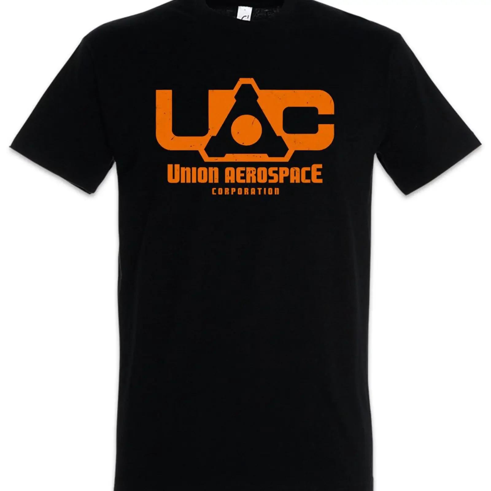 Urban Backwoods Union Aerospace Corporation Men's T Shirt Black Size M vintage Washed Breathable Unisex graphic Stylish