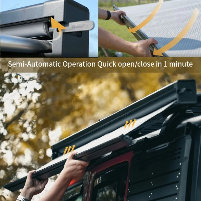 

Горячий сверхмощный полуавтоматический внедорожник 4wd выдвижной боковой тент для земляного автомобиля