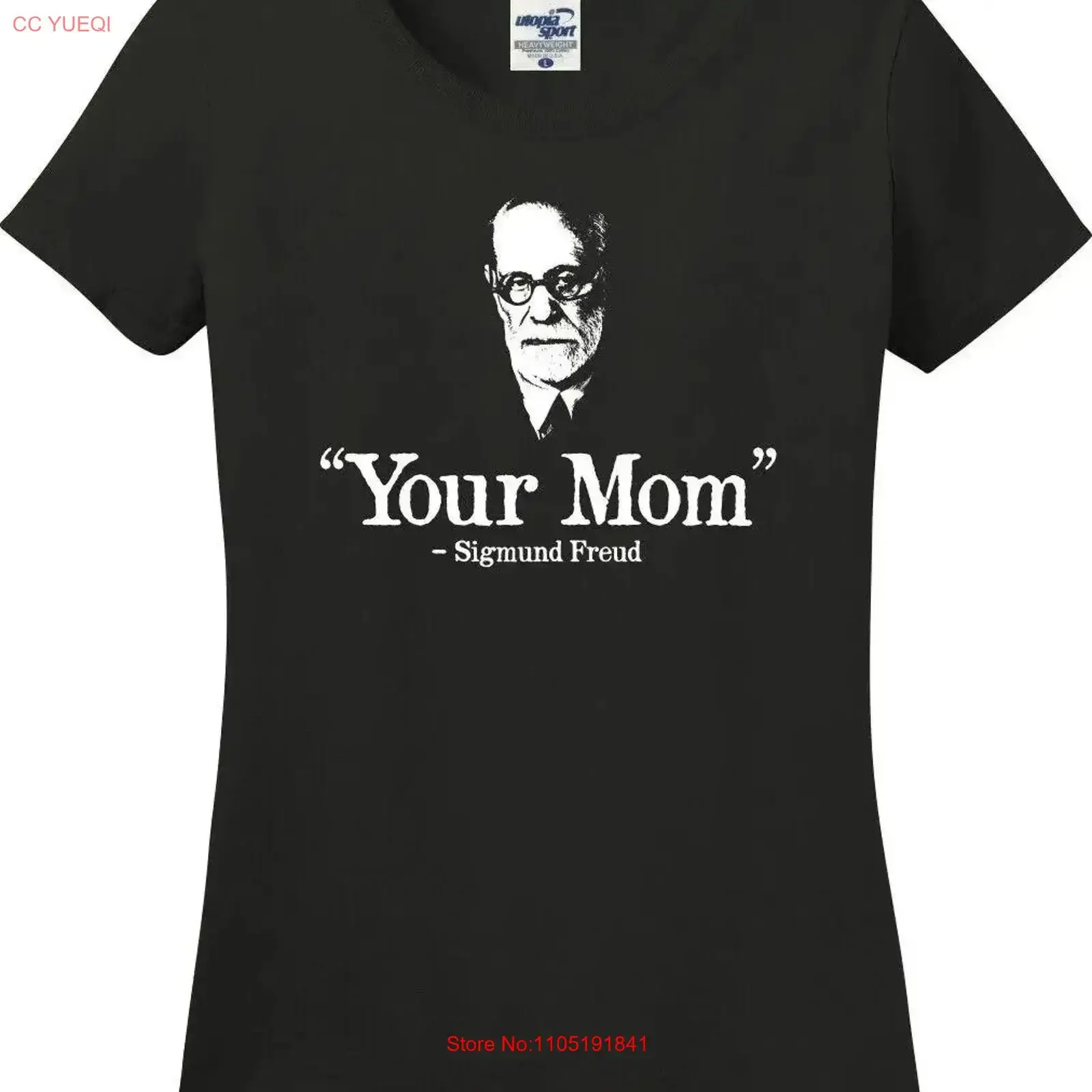 

Your Mom Sigmund Freud Забавная женская футболка Missy Fit S 3X винтажная стираная уличная одежда homme Топ для повседневной носки Растянутый