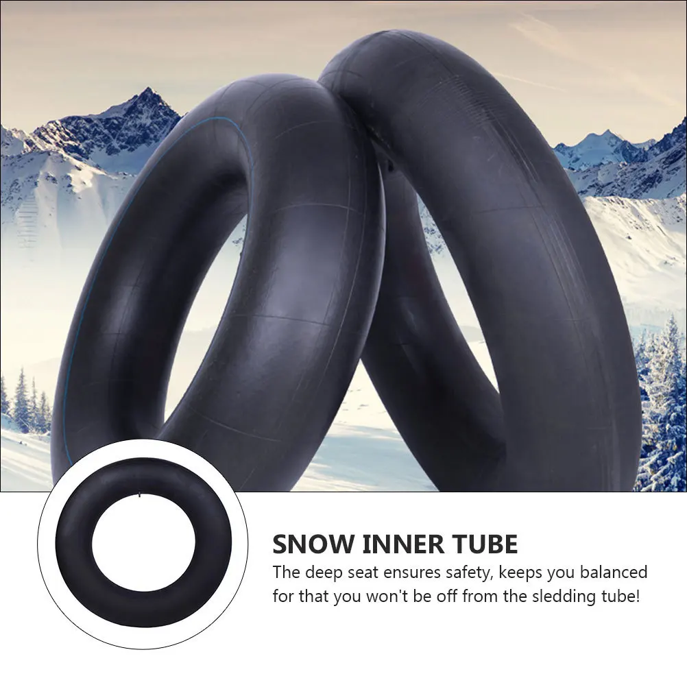 Thickened Wear-Resistant Snow Tube Fast Inflation Durable Outdoor Winter Sled Ride Kids Holiday Gift Inner Snow Sled