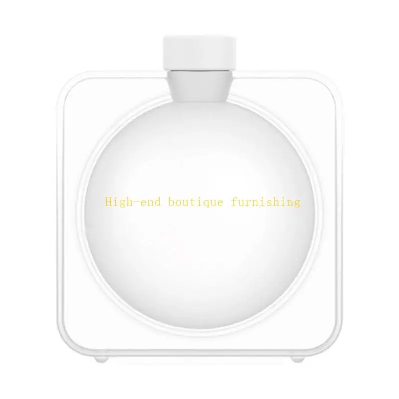 L9NB Light Bulb Round Ice Ball Tray for Cold Coffee and Mixed Beverage