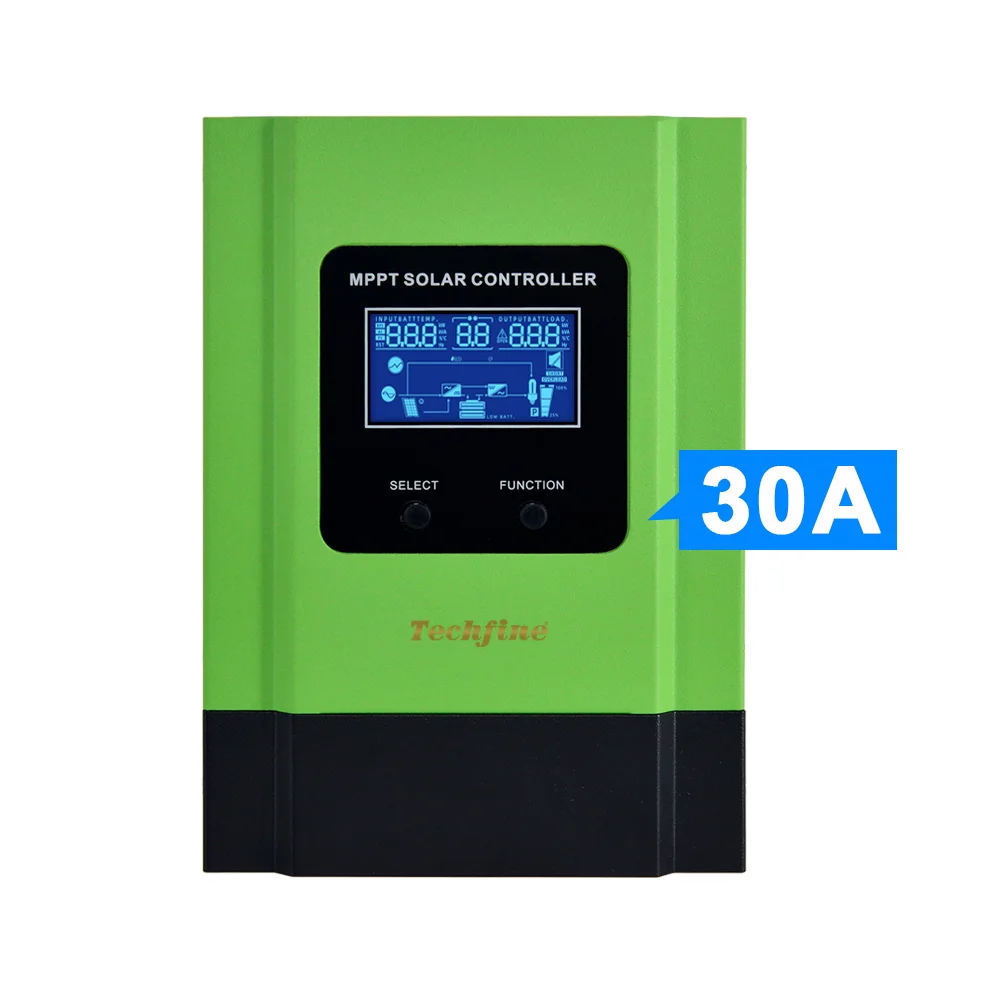 High Efficiency MPPT Solar Charge Controller Solar System Controllers 20A/30A/40A/60A/80A/100A