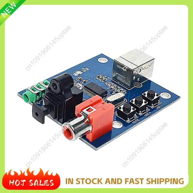 N88R PCM2704 USB DAC USB Power Fiber Optic Coaxial Analog Audio Output untuk Raspberry Pi Raspbian Raspbmc Windows 7