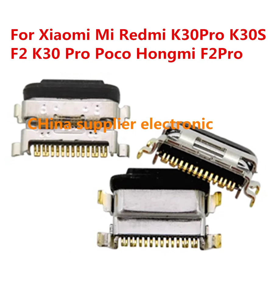 Usb Charger Charging Port Plug Dock Connector TypeC Contact For Xiaomi 12S pro Mi Redmi K30Pro K30S F2 K30 Pro Poco Hongmi F2Pro