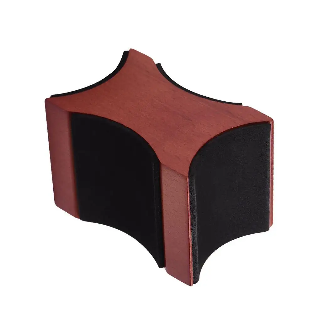 Guitar Neck Rest Support Pillow Mahogany Material 2 Usage Height Luthier Tool For Electric Acoustic Guitar Bass