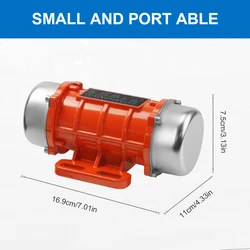 Putian Industrial AC 220V Vibration Motor PT08 2poles 30W 40w Vibrating Motor Concrete Vibrator For Industrial Application