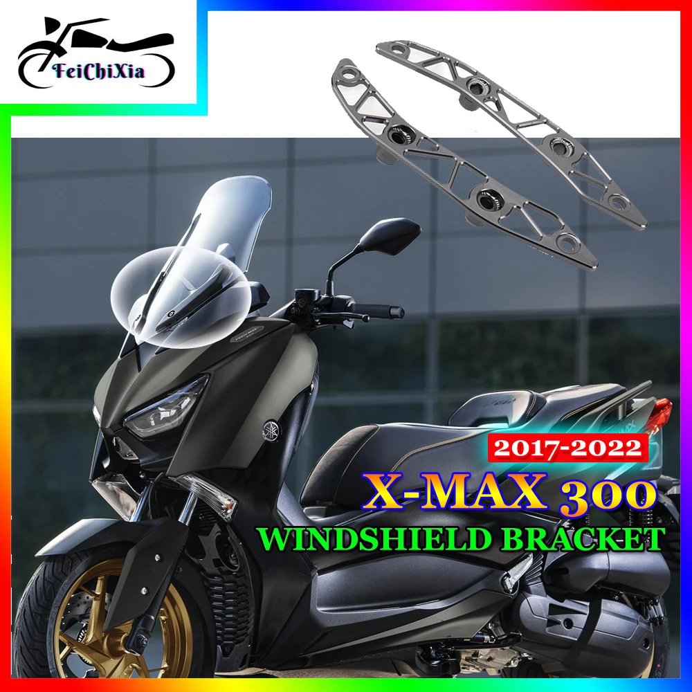 

Windshield Support Frame Windscreen Holder Bracket For Yamaha X-MAX 300 XMAX 300 XMAX300 2017-2022 Motorcycle Accessories