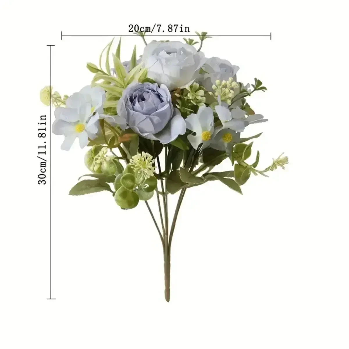 Imitation Rose Peony Flower Decorations Birthday Party Supplies Garden Decorations Spring and Summer Home Decorations