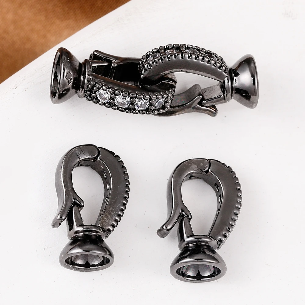 Juya DIY Schmuck Ergebnisse liefert Unendlichkeit Stecker Verschluss Verschluss Zubehör für Natursteine Perlen Perlen Schmuck herstellung – Detail 5