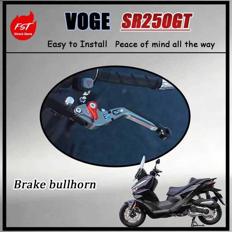 

FOR Foldable Brake Levers Aluminum Alloy Adjustable Handlebar Mod Parts for VOGE SR4MAX SR250GT SR150S Parking Brake