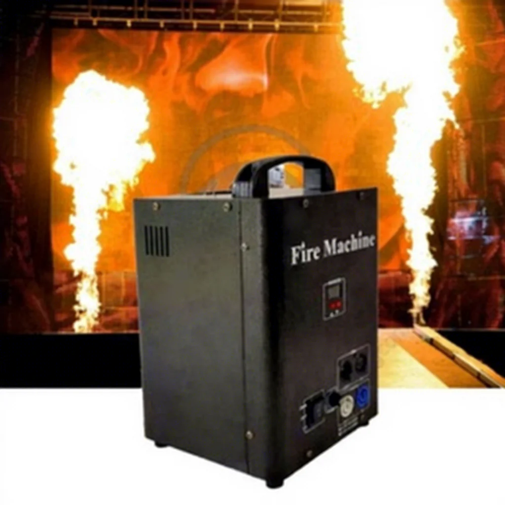 

Mini DMX Control Flame Machine Artificial Fire Light Spray Thrower For Celebration DJ Wedding Party Stage And Disco Show