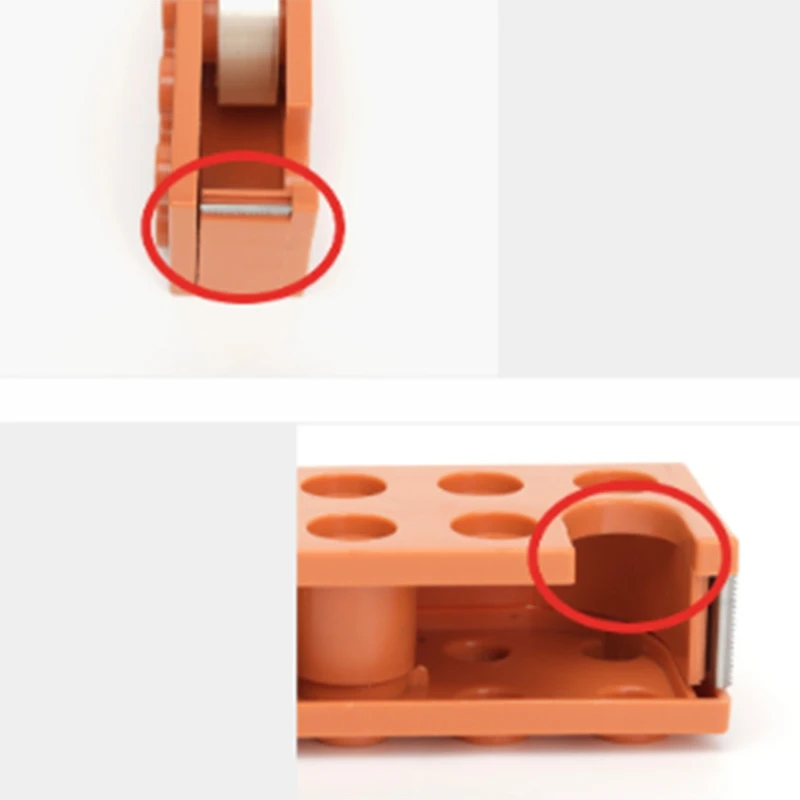 เครื่องตัดแบบจ่าย4ม้วนเทปสำหรับตัดเทปห่อของขวัญสำหรับสำนักงานบ้านโรงเรียนและงานฝีมือ