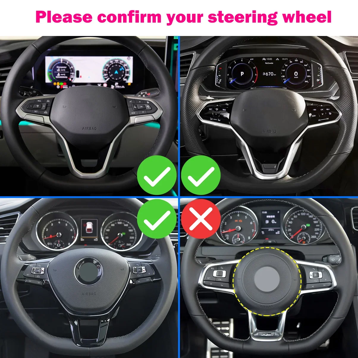 Steering Wheel Paddle Shifter Extension Cover For VW Volkswagen Golf GTI MK8 Tiguan T-ROC Touareg Tayron Taigo Carbon Fiber