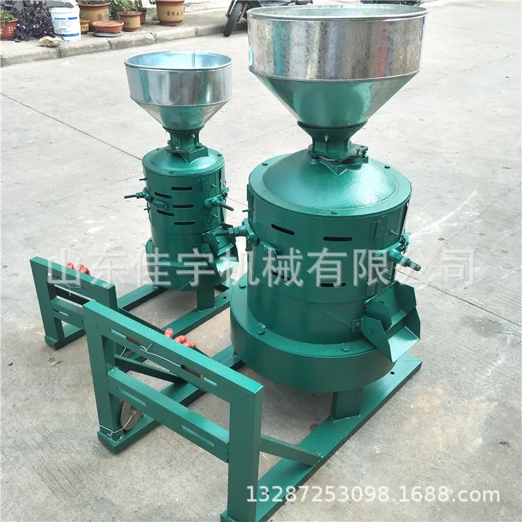 Electric rice thresher 330 type multifunctional vertical rice hulling machine, soybean hulling and milling machine