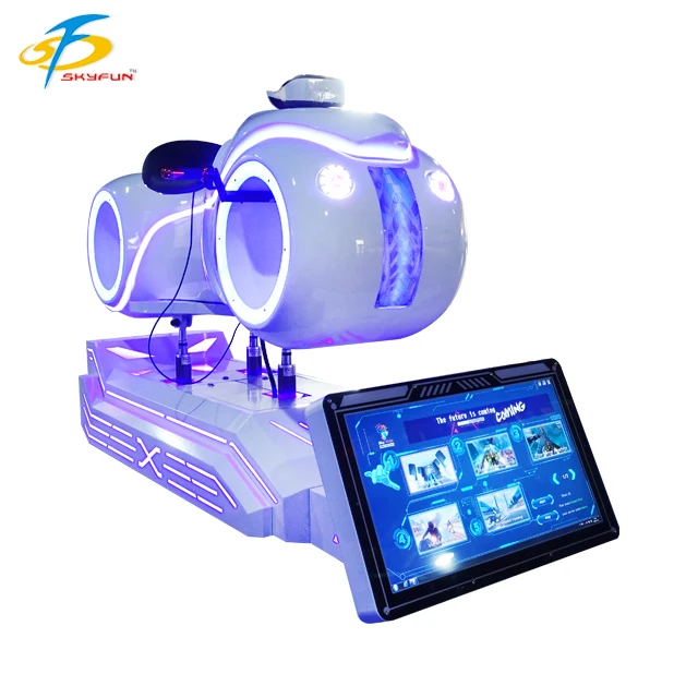 VR 9d ความเป็นจริงเสมือน VR มอเตอร์ไซด์ vr อุปกรณ์จําลองรถจักรยานยนต์