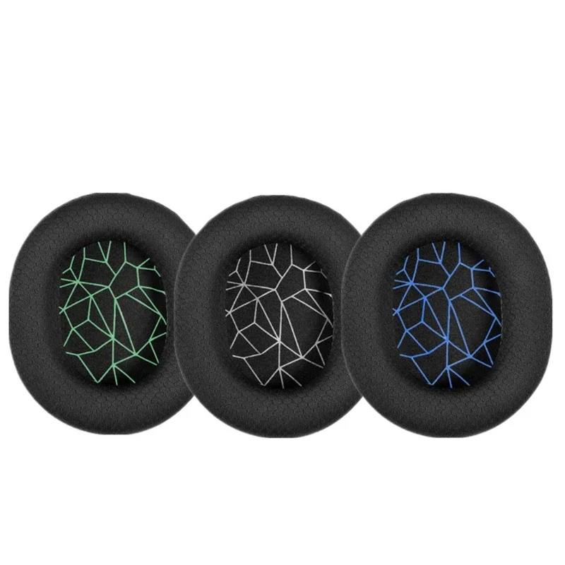 1 Pair Ear Pads For Arctis 3 5 7 Gaming Headset Foam Earpads Ear Pads Sponge Cushion Replacement Elastic