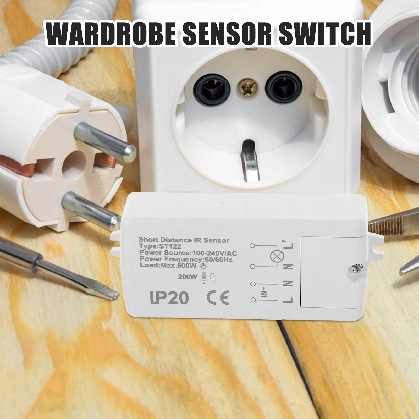 Smart Infrared Switch Cabinet Door Automatic on Off Sensor Closet Light Wardrobe Touch Switch Kitchen Pantry Lamp - view 2