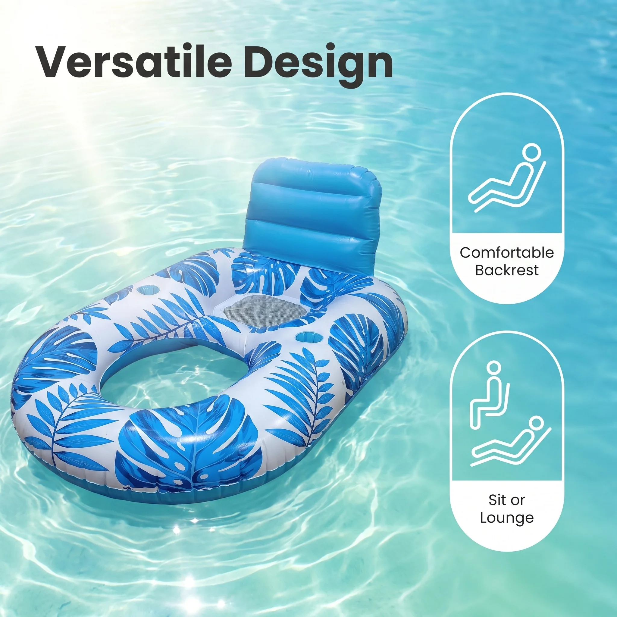 Inflatable Pool Float Adult - - đánh giá và giá Pool Lounger Inflatable