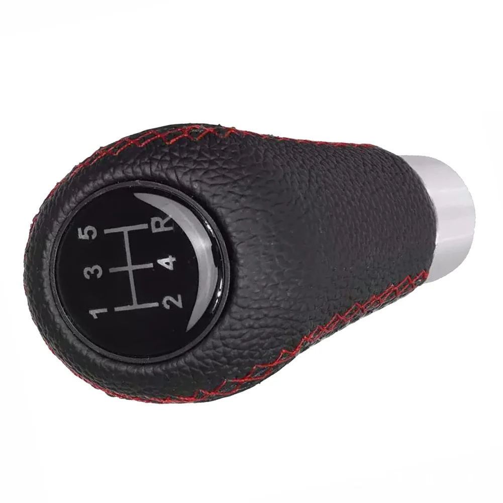 5 Speed Gear Knob Auto Shifter Knob Replacement Parts Ergonomic Design Exquisite Workmanship High Universality Fitment