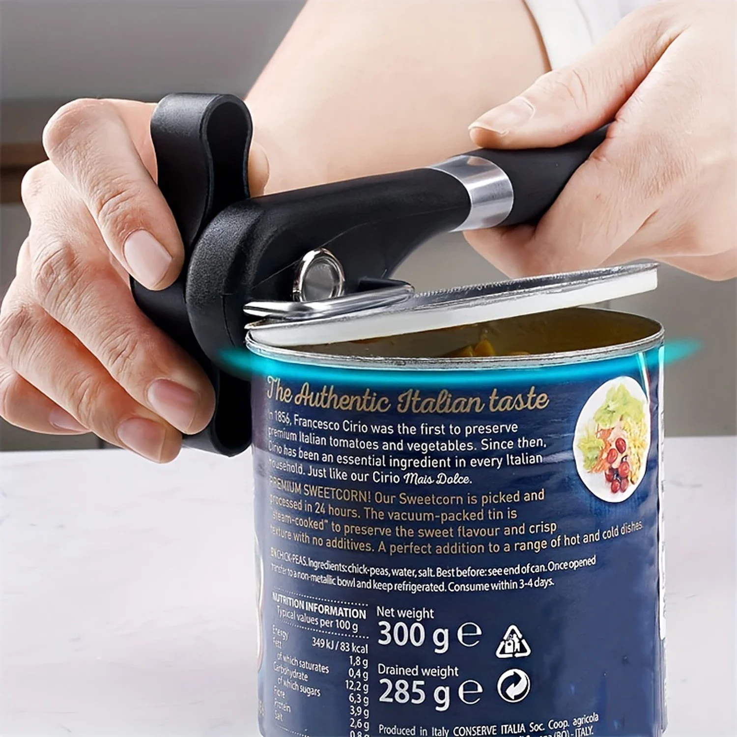 Abrelatas manual de plástico s - Kitchen Hand Gadgets reseña y precio
