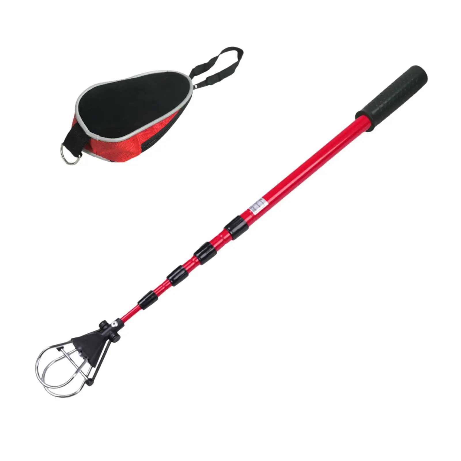 

Golf Ball Retriever Easy Grip Telescopic Pick Up Tool Golf Bag Accessories for Golf Practice Equipment