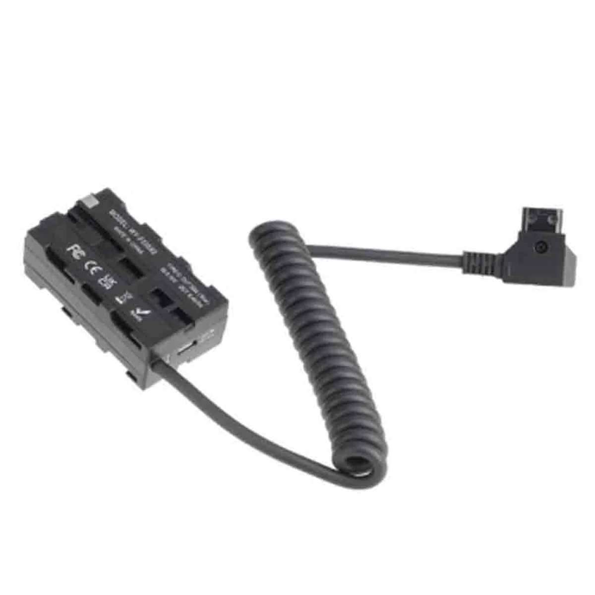 모니터 및 카메라용 양면 더미 배터리 전원 어댑터, NP-F550, F750, F970 용 NP-F550 D-TAP