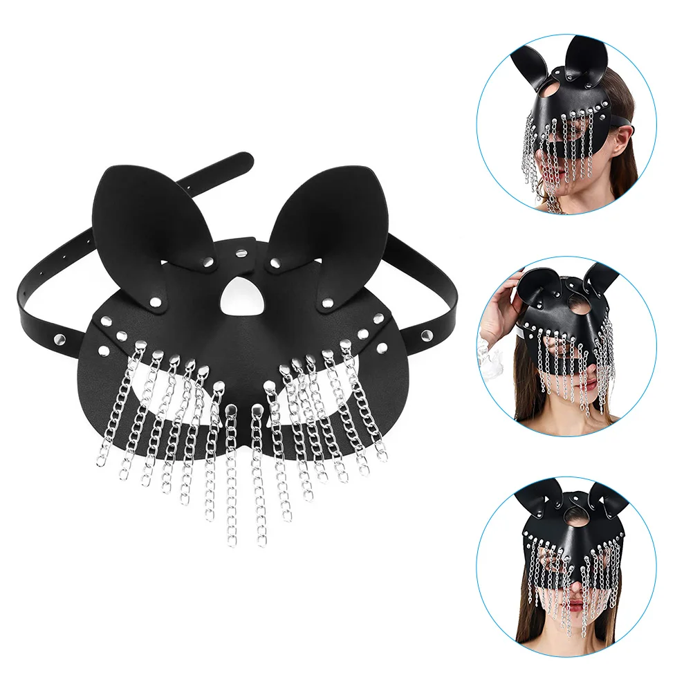 

Mask Punk Gothic Costume Party Prop Decorative Masks Decorative Mask Accessories Women Men Halloween PU