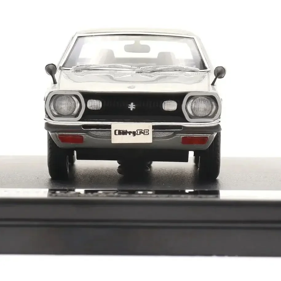 

1:43 Hi Story for Nissan Cherry F2 COUPE GX 1974 Resin Car Model Vehicles High End Car Toys Model Collection Decoration Gift