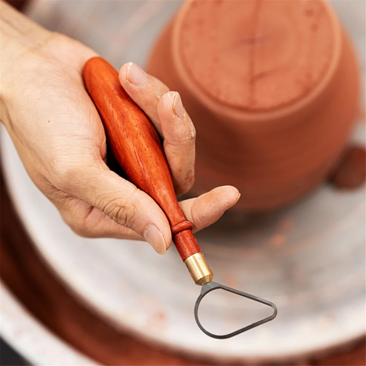 

A06K Инструменты для ремонта керамики, вольфрамовая сталь, кольцевой нож, сделай сам, керамическая скульптура, инструменты для резьбы по текстуре, L-образная форма